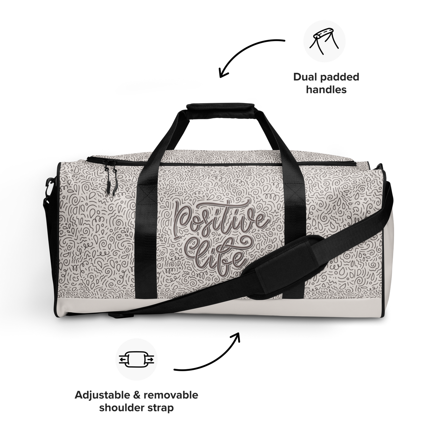 Positive Life - Duffle bag (Large)