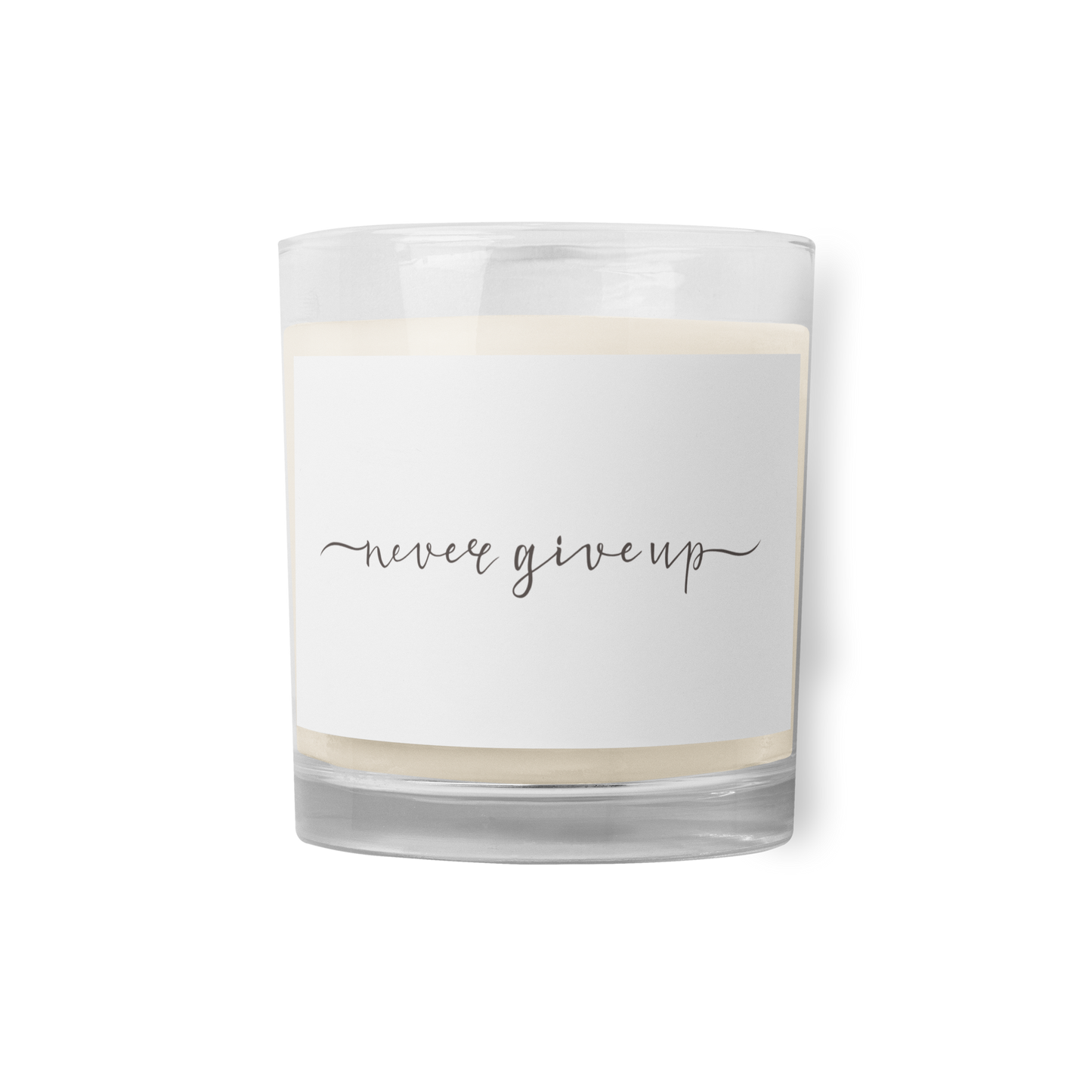Never Give Up — Candle