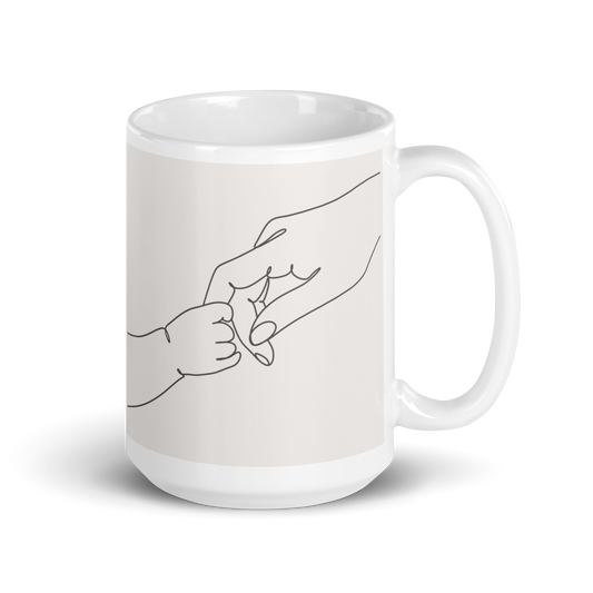 Mommas Hand — (Mug 15oz)