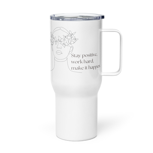 Stay Positive — Travel Tumbler