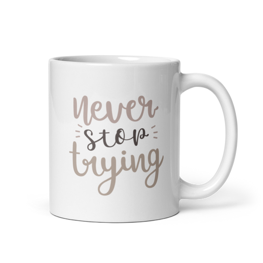 Never Stop — Mug (11oz)