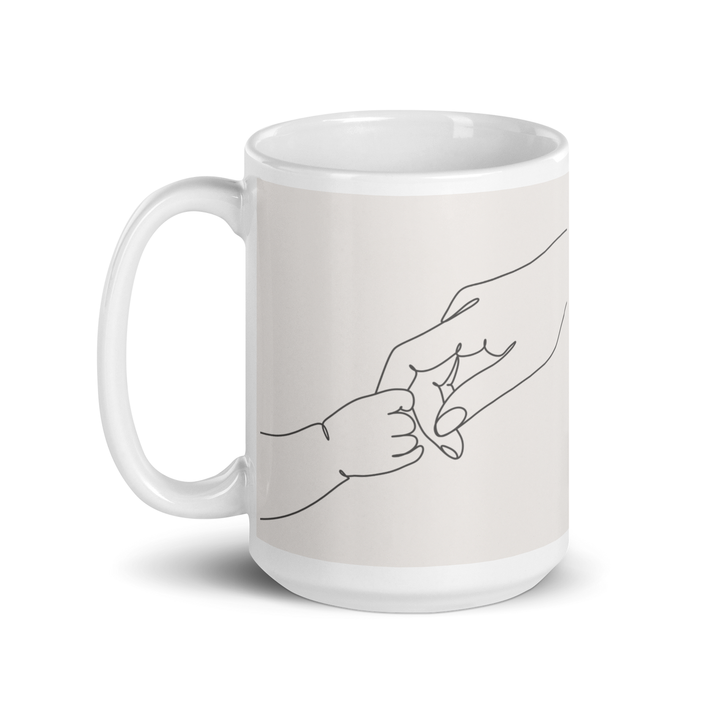 Mommas Hand — (Mug 15oz)