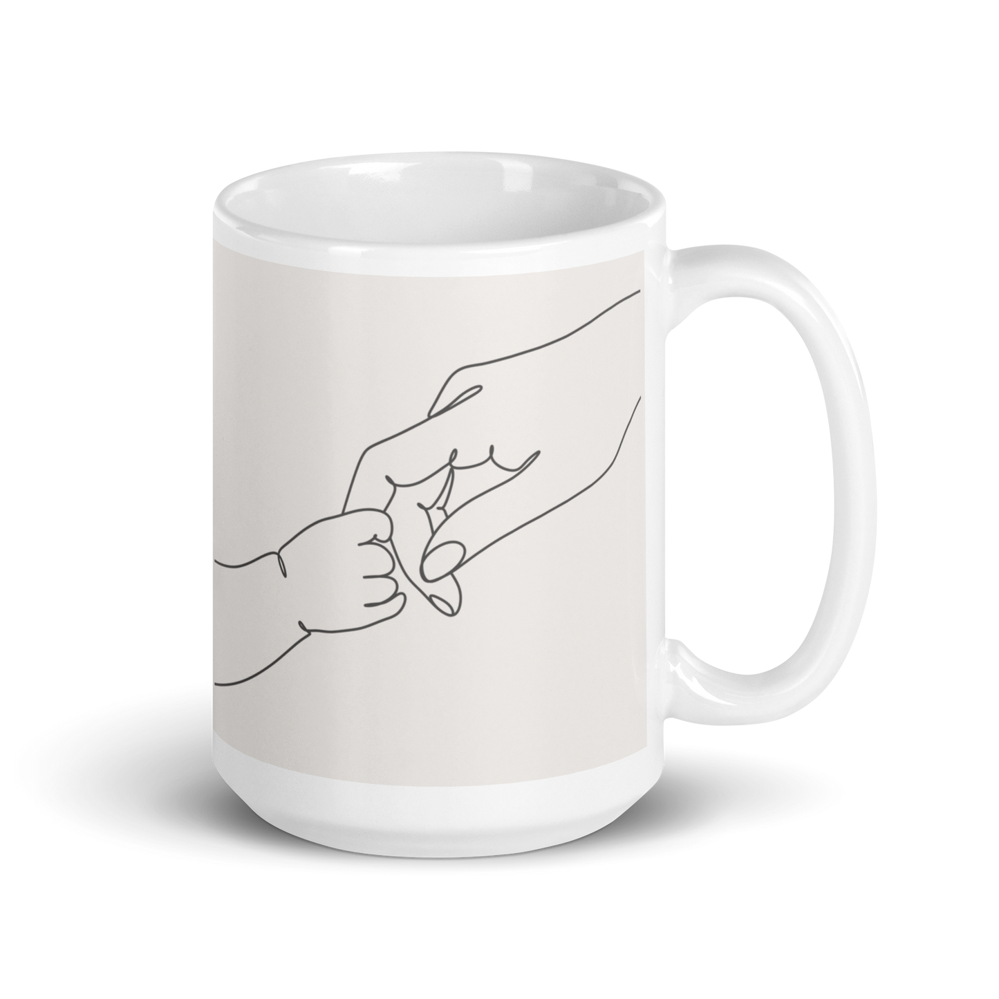 Mommas Hand — (Mug 15oz)