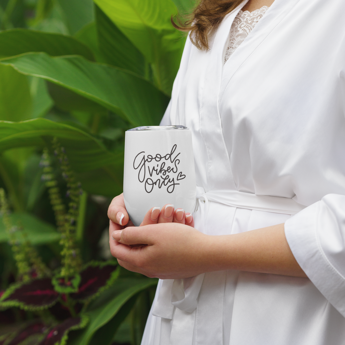 Good Vibes Only — Wine Tumbler